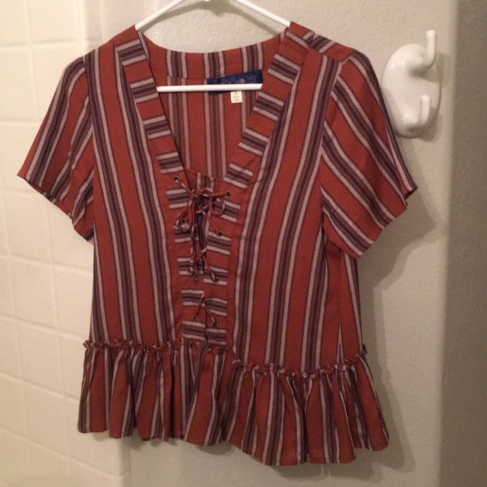 Stripe fashion top